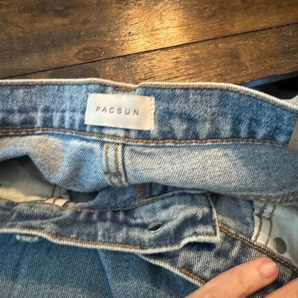 Pacsun Medium Indigo Wide Leg Jeans nwt size 29 - Picture 8 of 8